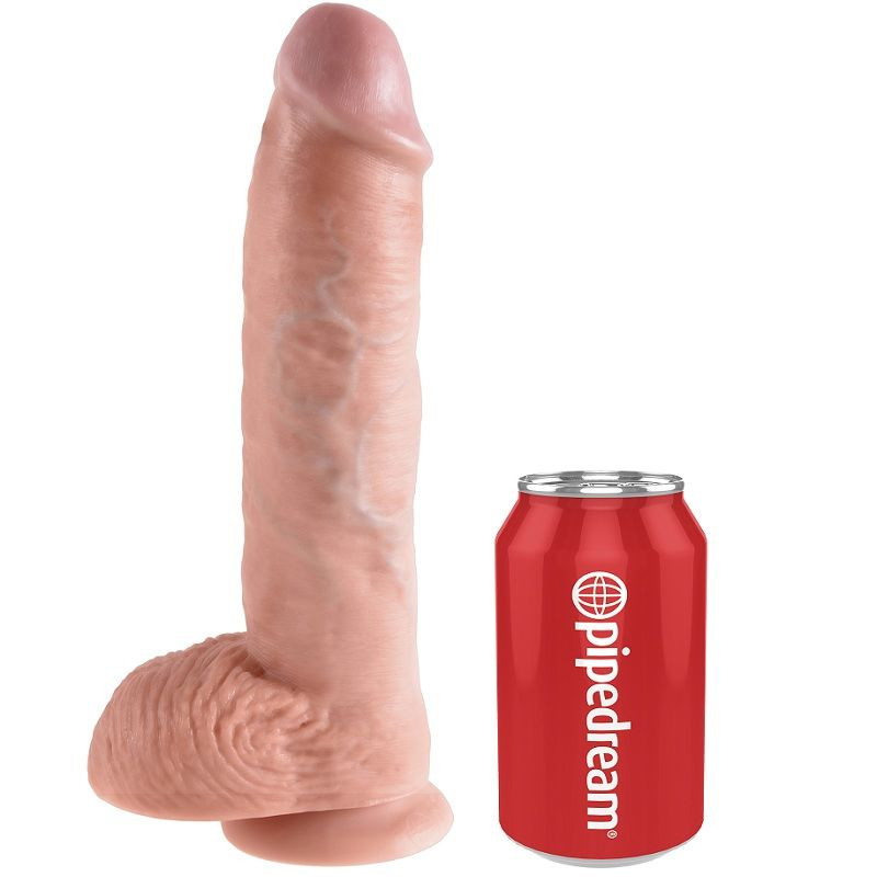KING COCK 10 PENE REALISTICO NATURAL 265 CM