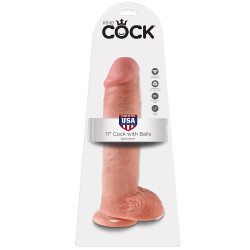 KING COCK 11 PENE REALISTICO NATURAL 28 CM 2