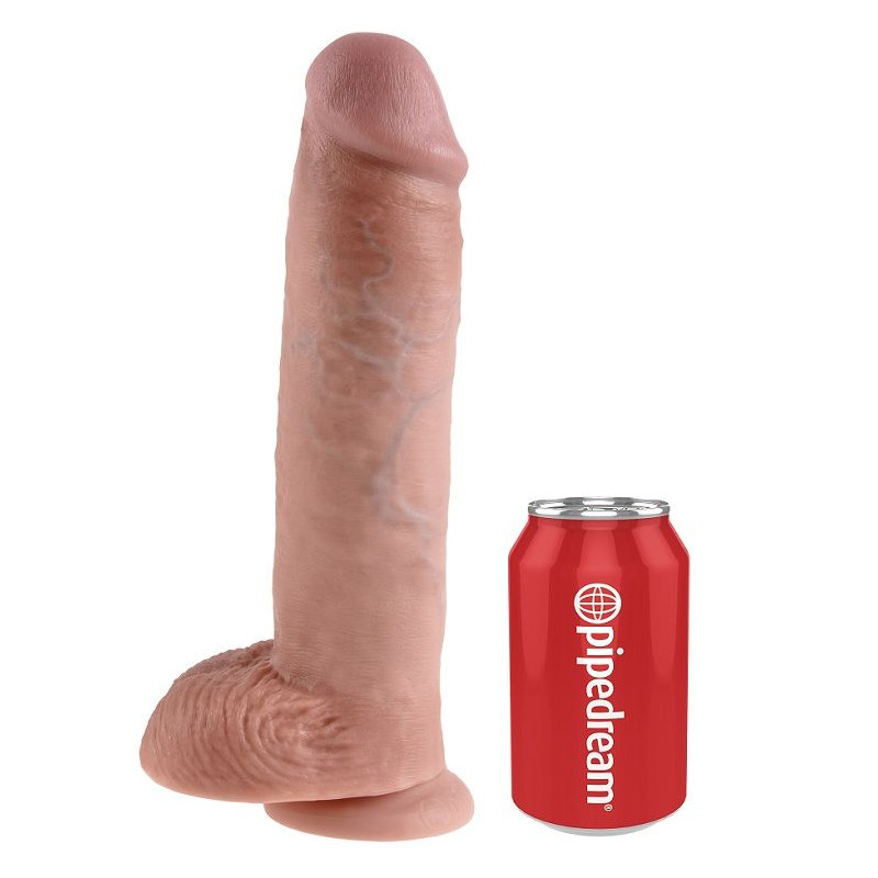 KING COCK 11 PENE REALISTICO NATURAL 28 CM