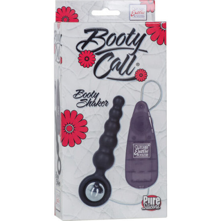 CALEXOTICS BOOTY CALL BOOTY SHAKER VIBRADOR ANAL NEGRO