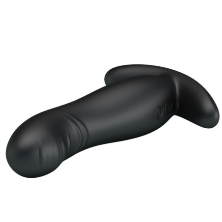 MR PLAY MASAJEADOR DE PROSTATA NEGRO RECARGABLE