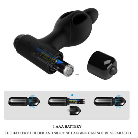 MR PLAY PLUG ANAL DE SILICONA CON VIBRACION