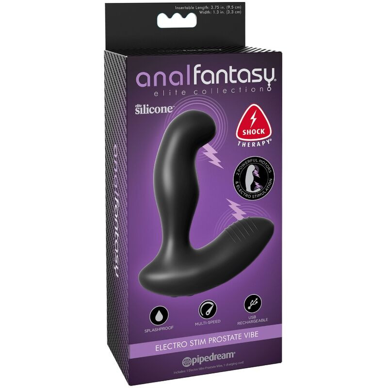 ANAL FANTASY ELITE COLLECTION MASAJEADOR PROSTATICO VIBRADOR ELECTRO STIM