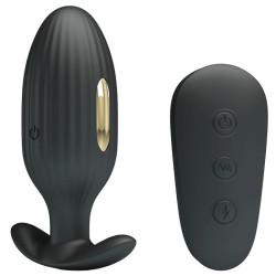PRETTY LOVE KELLY PLUG ANAL VIBRADOR RECARGABLE NEGRO 2