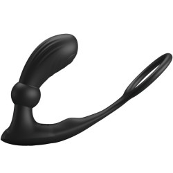 PRETTY LOVE WARREN ANILLO VIBRADOR ANAL NEGRO 2