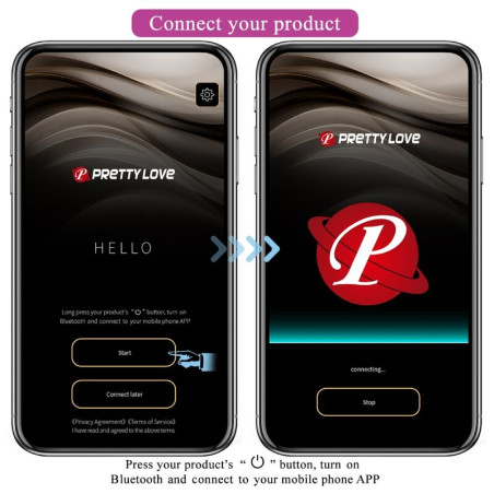PRETTY LOVE JEFFERSON PLUG ANAL CONTROLADO POR APP LILA