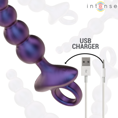INTENSE TITO PLUG ANAL VIBRADOR MODELO 3 CONTROL REMOTO