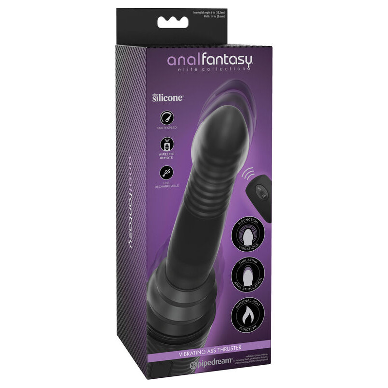 ANAL FANTASY ELITE COLLECTION VIBRADOR ANAL UP DOWN Y EFECTO CALOR