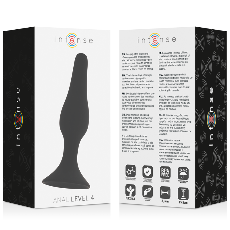 INTENSE ANAL LEVEL 4 155CM NEGRO