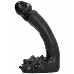 ALL BLACK DILDO REALISTICO 19 CM 2