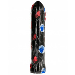 ALL BLACK DILDO 22 CM 2