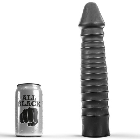 ALL BLACK DILDO 26 CM