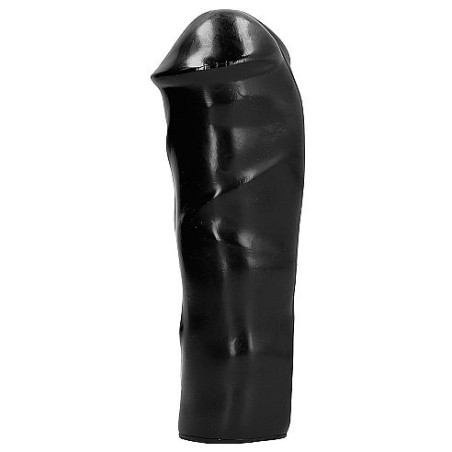 ALL BLACK DILDO REALISTICO 20 CM