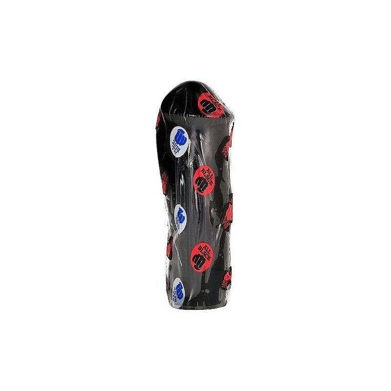 ALL BLACK DILDO REALISTICO 20 CM