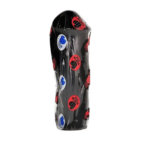 ALL BLACK DILDO REALISTICO 20 CM