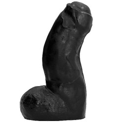 ALL BLACK REALISTIC DONG NEGRO 17 CM 2