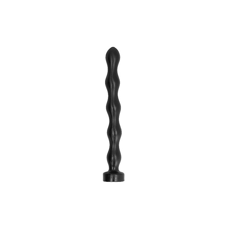 ALL BLACK ANAL BEADS 415 CM