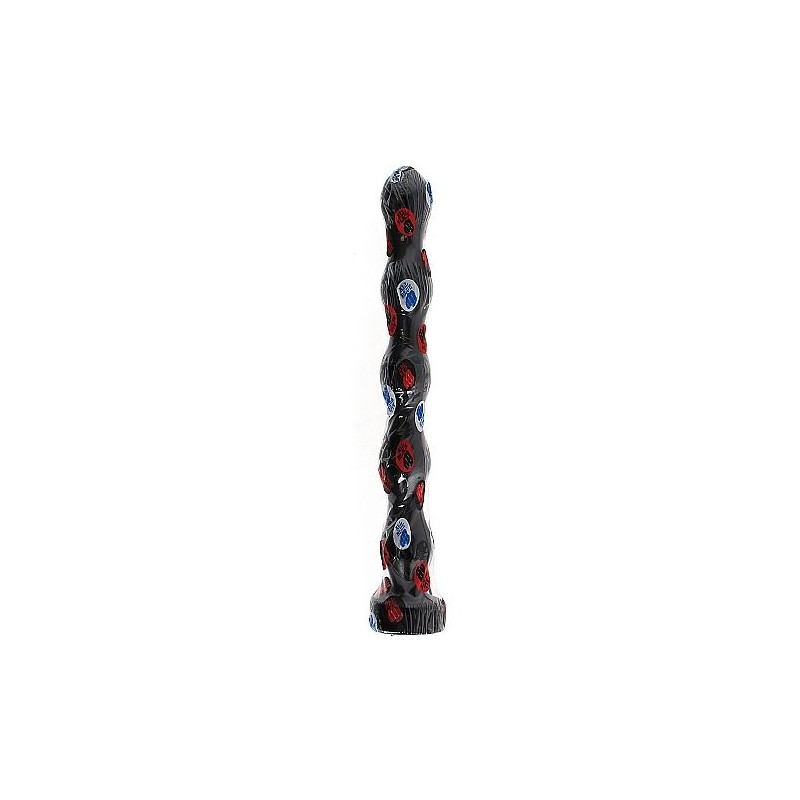 ALL BLACK ANAL BEADS 415 CM