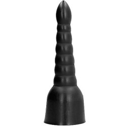 ALL BLACK DILDO 34 CM 2