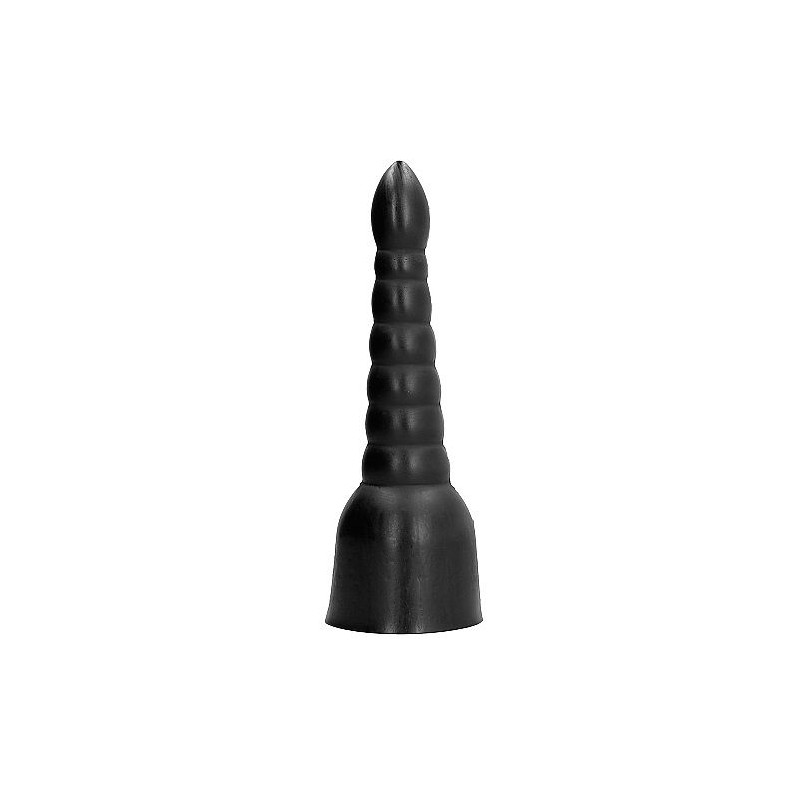 ALL BLACK DILDO 34 CM