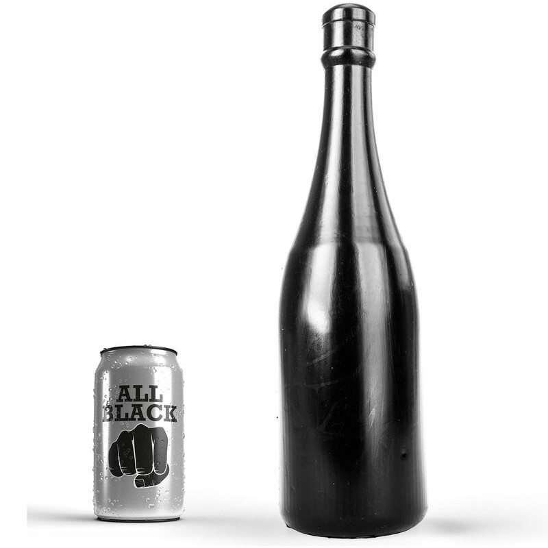 ALL BLACK ANAL BOTTLE 345 CM