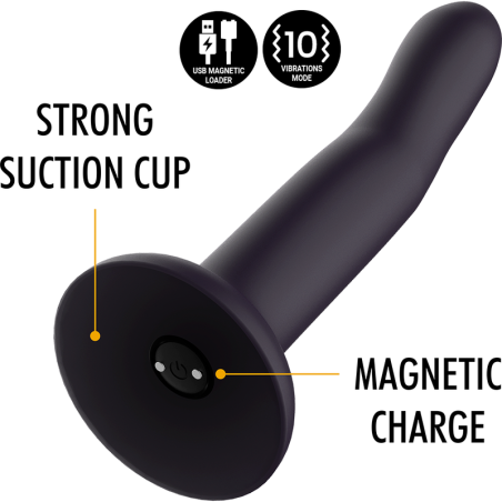 MYTHOLOGY DUMAN MYSTIC DILDO M VIBRADOR COMPATIBLE CON WATCHME WIRELESS TECHNOLOGY