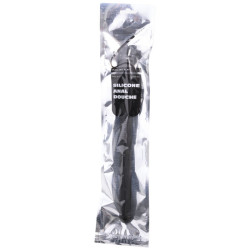 ALL BLACK BEADED DUCHA ANAL SILICONA 27 CM 2