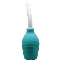 MR PLAY PERA ANAL DUCHA DE GOMA AZUL 2