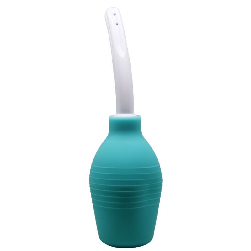 MR PLAY PERA ANAL DUCHA DE GOMA AZUL