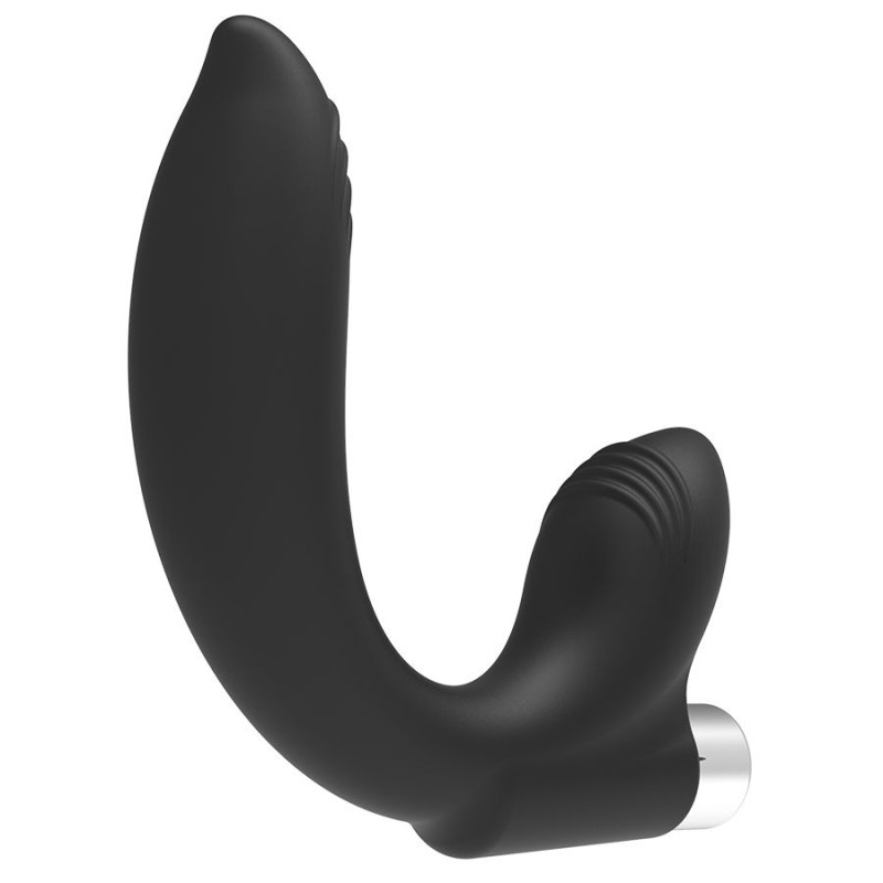 ADDICTED TOYS VIBRADOR PROSTATICO RECARGABLE MODEL 7 NEGRO