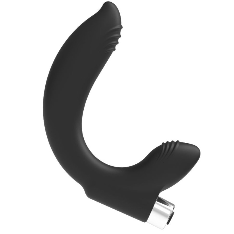 ADDICTED TOYS VIBRADOR PROSTATICO RECARGABLE MODEL 7 NEGRO