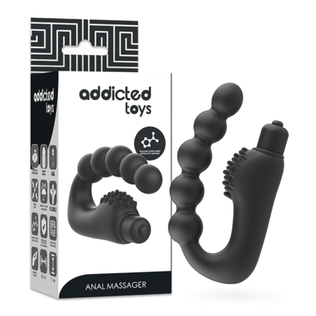 ADDICTED TOYS MASAJEADOR ANAL PROSTATICO CON VIBRACION