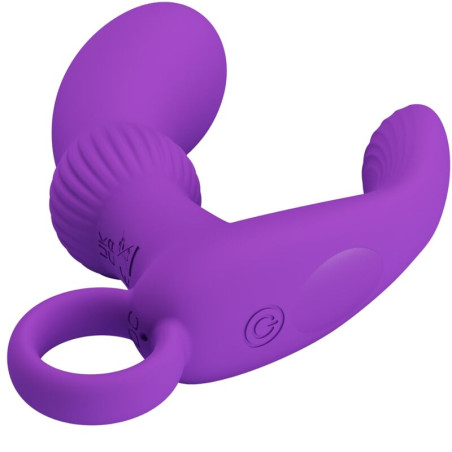 PRETTY LOVE CAYLA MASAJEADOR VIBRADOR ANAL LILA