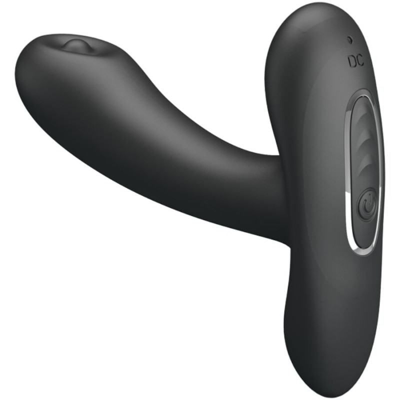 PRETTY LOVE REMINGTON MASAJEADOR VIBRADOR ANAL Y VAGINAL NEGRO