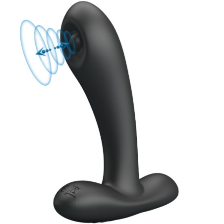 PRETTY LOVE REMINGTON MASAJEADOR VIBRADOR ANAL Y VAGINAL NEGRO
