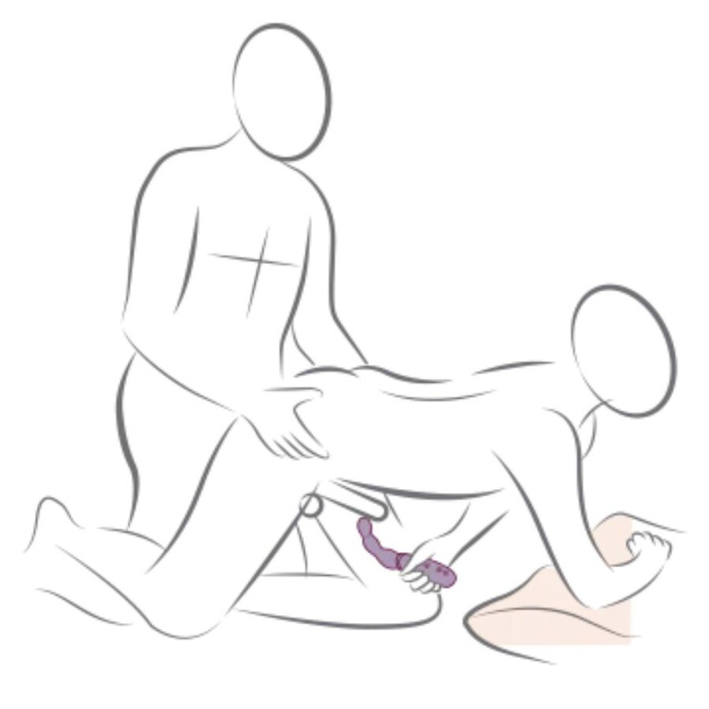 ROCKS OFF ADAPT VIBRADOR PROSTATICO Y ANAL NEGRO