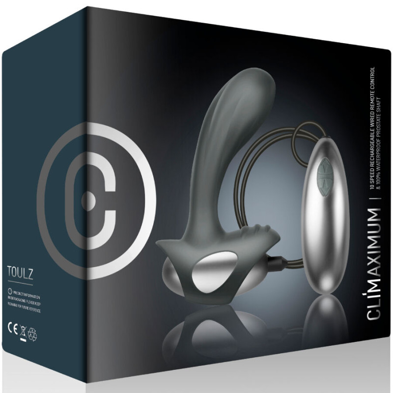 CLIMAXIMUM TOULZ MASAJEADOR PROSTATA CON CABLE