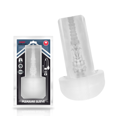 PUMP ADDICTED PLEASURE SLEEVE MASTUBADOR TALLA M