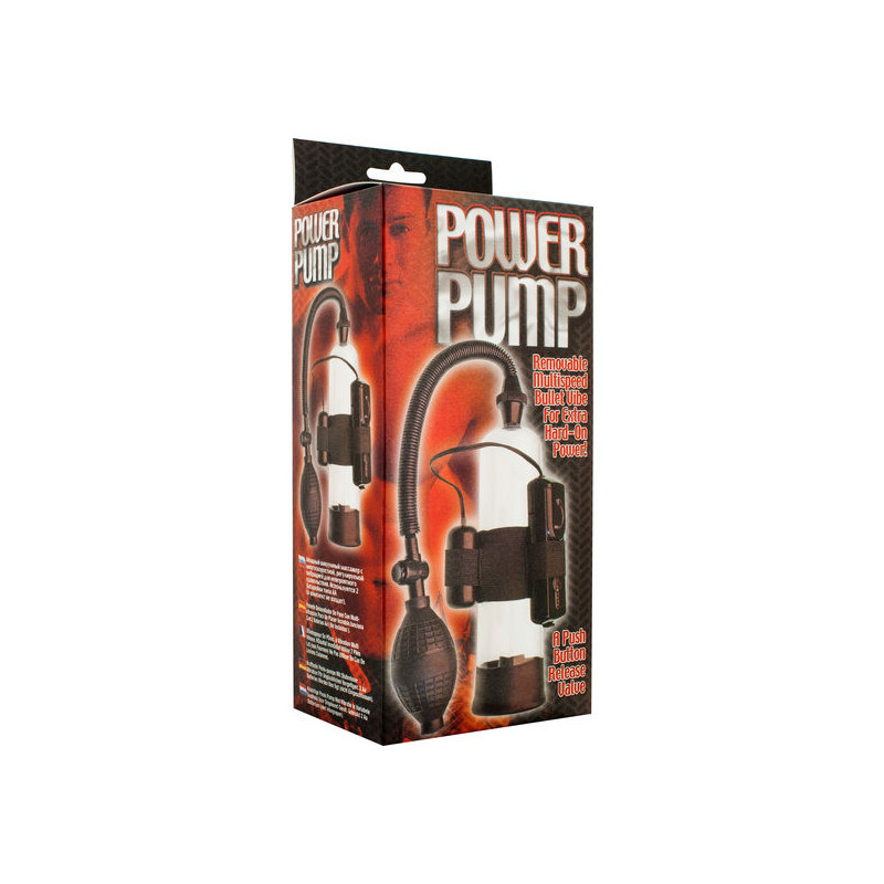 SEVEN CREATIONS BOMBA DE ERECCION PARA EL PENE CON VIBRADOR