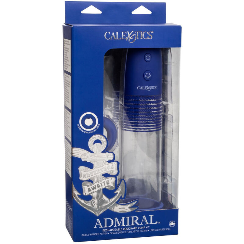 CALEXOTICS ADMIRAL KIT BOMBA DE ERECCION RECARGABLE
