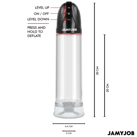 JAMYJOB XPAND BOMBA AUTOMATICA 3 NIVELES DE SUCCIONADOR GRIS