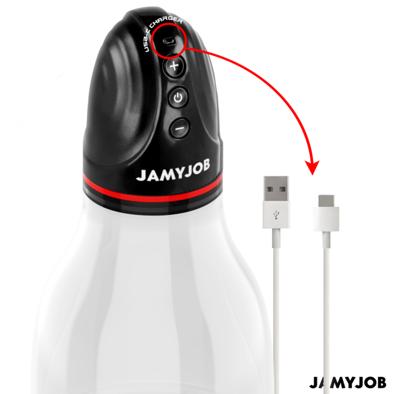 JAMYJOB XPAND LITE BOMBA AUTOMTICA DE TESTICULOS 3 NIVELES DE SUCCIONADOR GRIS