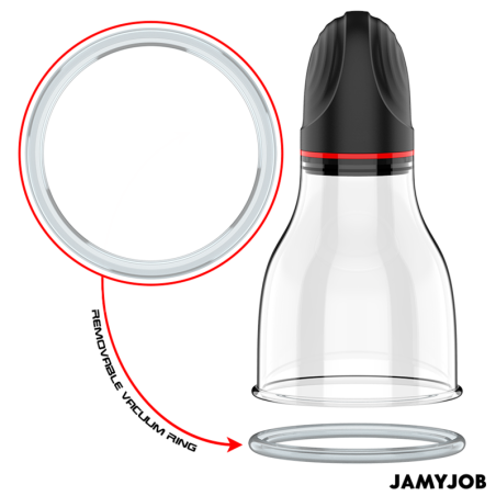 JAMYJOB XPAND LITE BOMBA AUTOMTICA DE TESTICULOS 3 NIVELES DE SUCCIONADOR GRIS