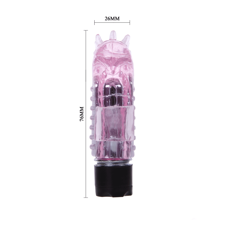 BAILE MINI VIBRADOR DEDO SILICONA