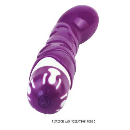 BAILE REALISTIC COCK 10 RITMOS SENSATION VIOLETA