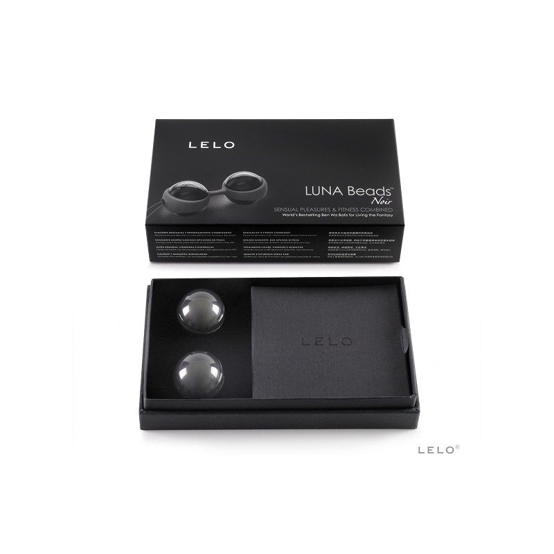 LELO LUNA BEADS NOIR BOLAS KEGEL