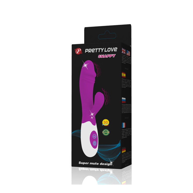 PRETTY LOVE FLIRTATION VIBRADOR SNAPPY