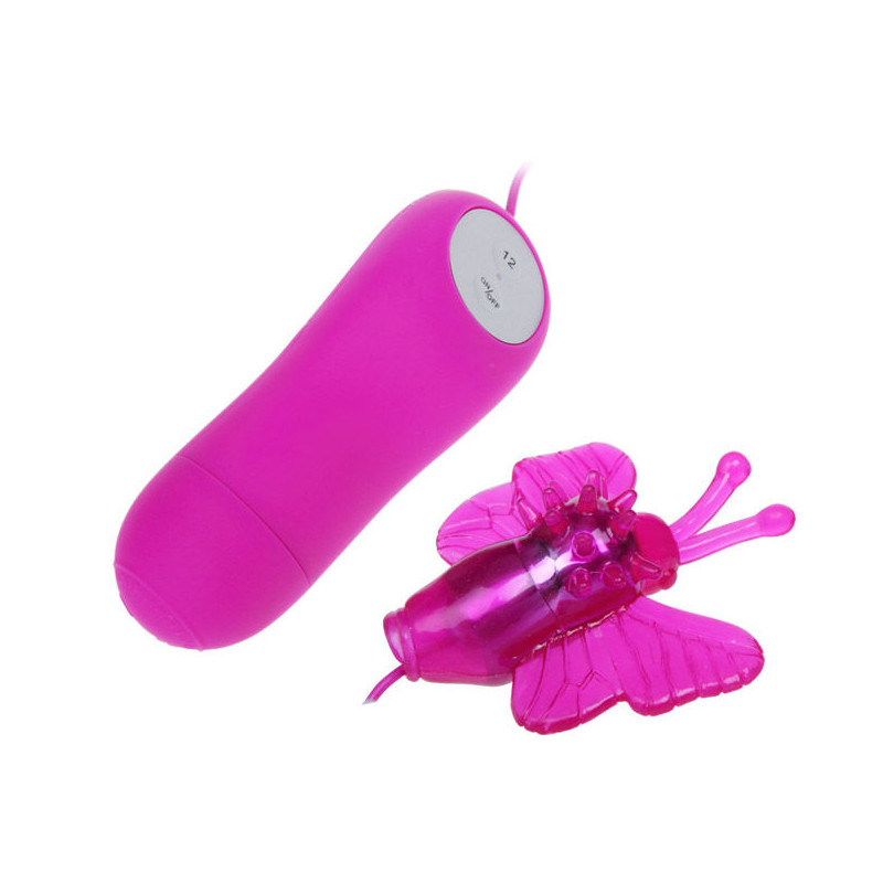 BAILE CUTE SECRET MARIPOSA ESTIMULADORA VIBRADOR 12V