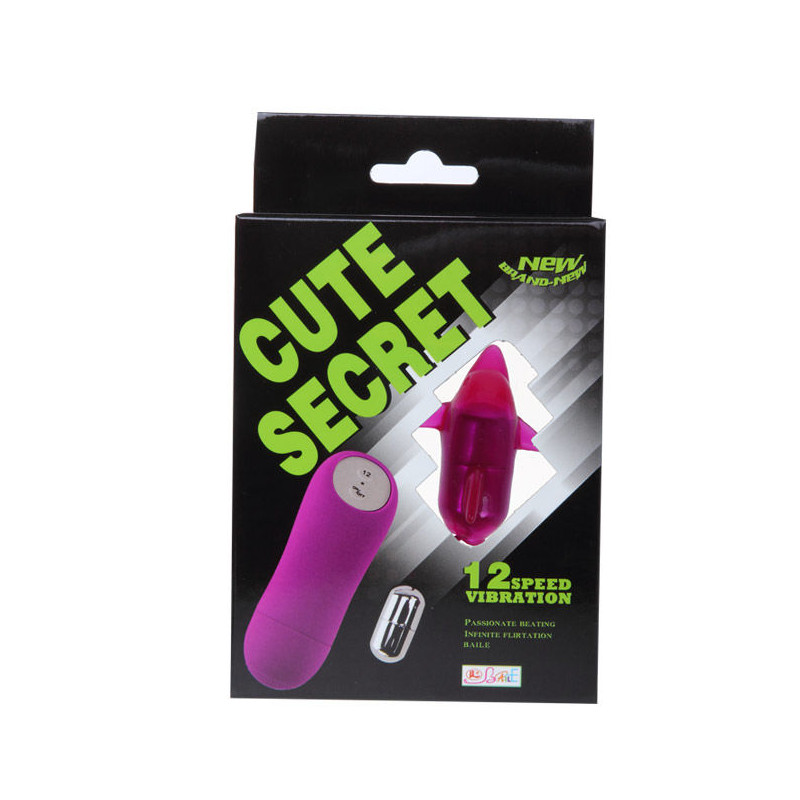 BAILE CUTE SECRET DELFIN VIBRADOR 12V