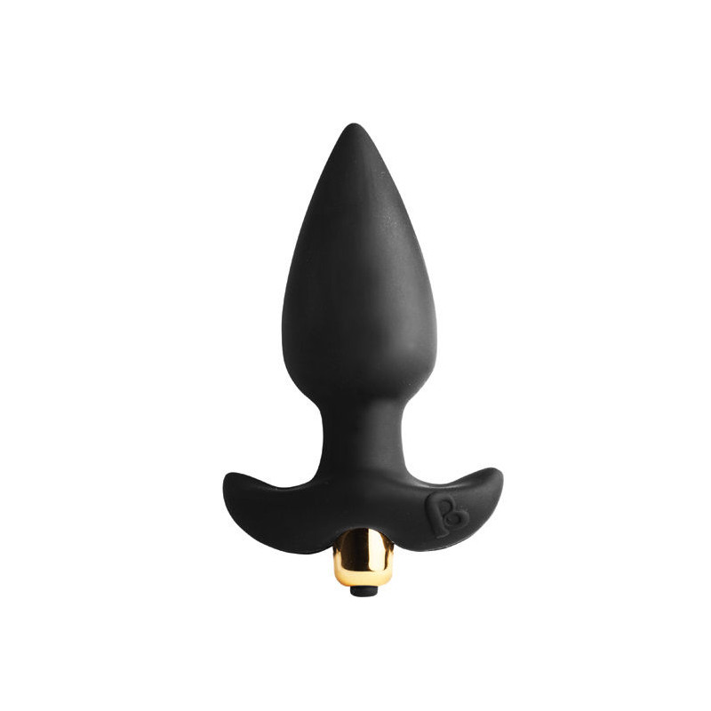 ROCKS OFF BUTT THROB ESTIMULADOR DEL PUNTO P 7 VELOCIDADES NEGRO